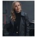 Fast X (Tess) Brie Larson Black Leather Coat